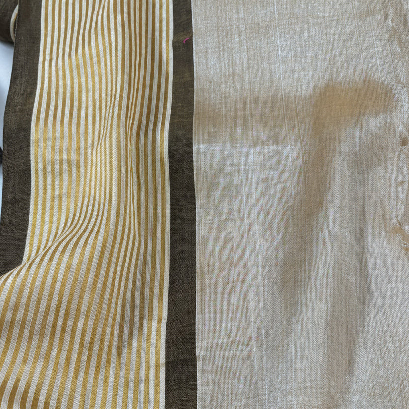 Rosé Linea Tissue Cotton Saree