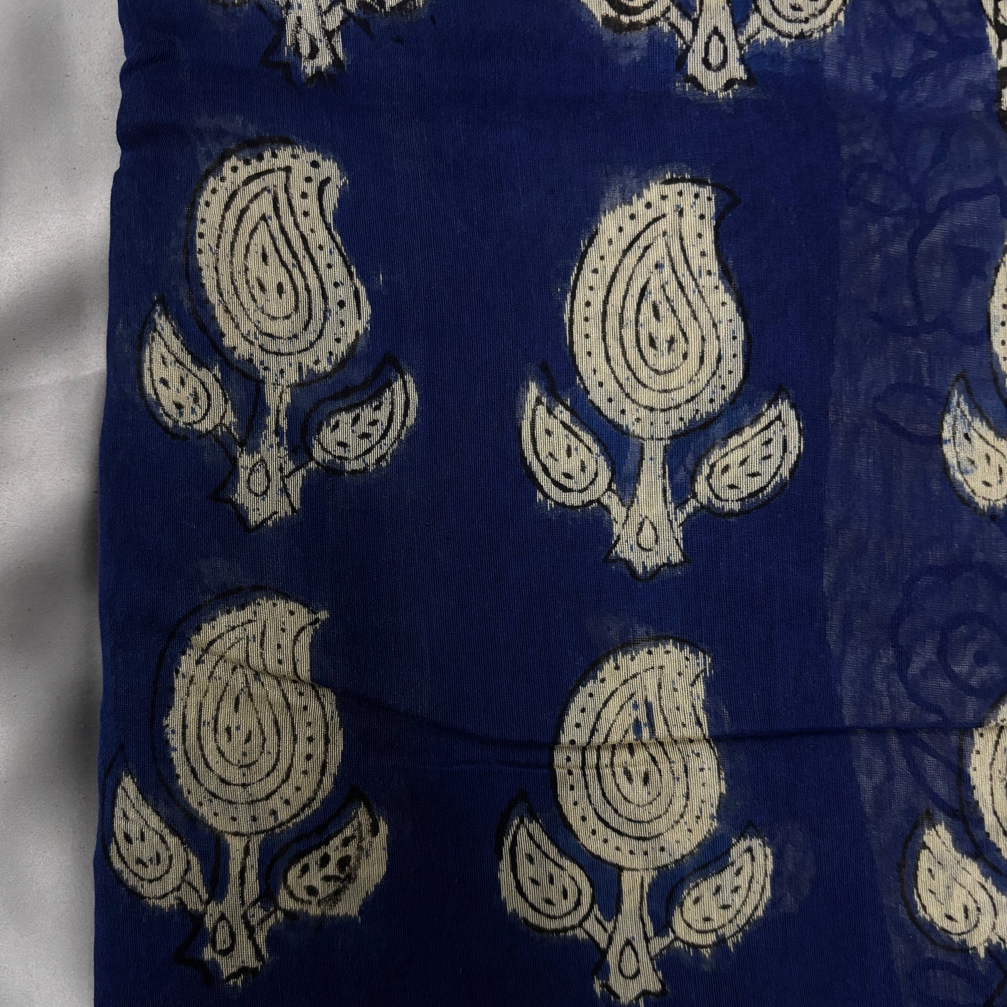 Indigo Grace Maheswari Silk Saree